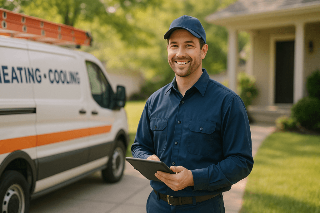 4GPS technician and homeowner