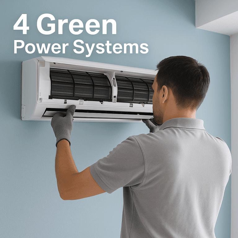 4 Green Power Systems mini split service